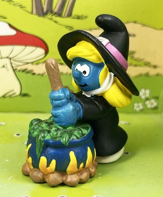 SMURF CHRISTMAS COLLECTABLES SCHTROUMPF SCHTROUMPFETTE Figurine Céramique * RARE* | eBay
