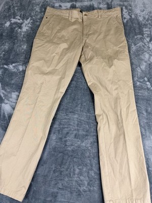 Weatherproof Mens Khaki Chino Pants 38W X 34L Straight Fit