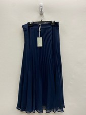 Size 4 Navy Pleated Ladies Skirt