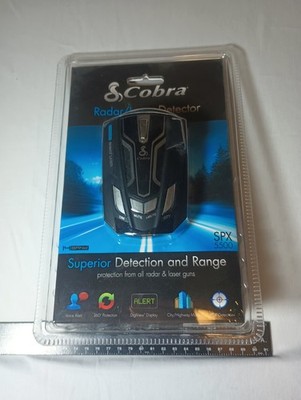 COBRA ''Radar & Laser Detector'' 14 BAND #SPX-5500 (Voice Alert!) Sealed