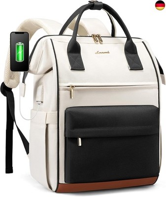 LOVEVOOK Rucksack Damen 15,6 Zoll Laptop Arbeitstasche Backpack Women