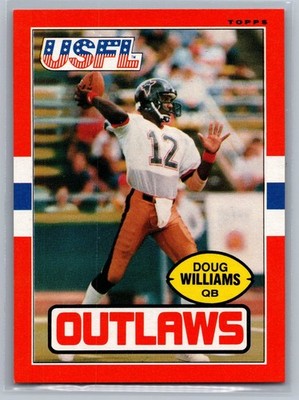 1985 Topps USFL - Doug Williams #8 - NM *TEXCARDS*