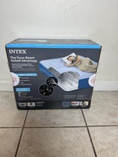 "Colchón de aire Intex Queen Essential Rest 18"" con bomba eléctrica incorporada - NUEVO