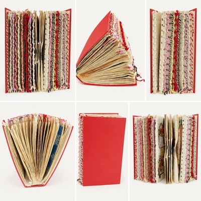 Handmade One-of-a-Kind Christmas Junk Journal | Vintage Altered Book |...