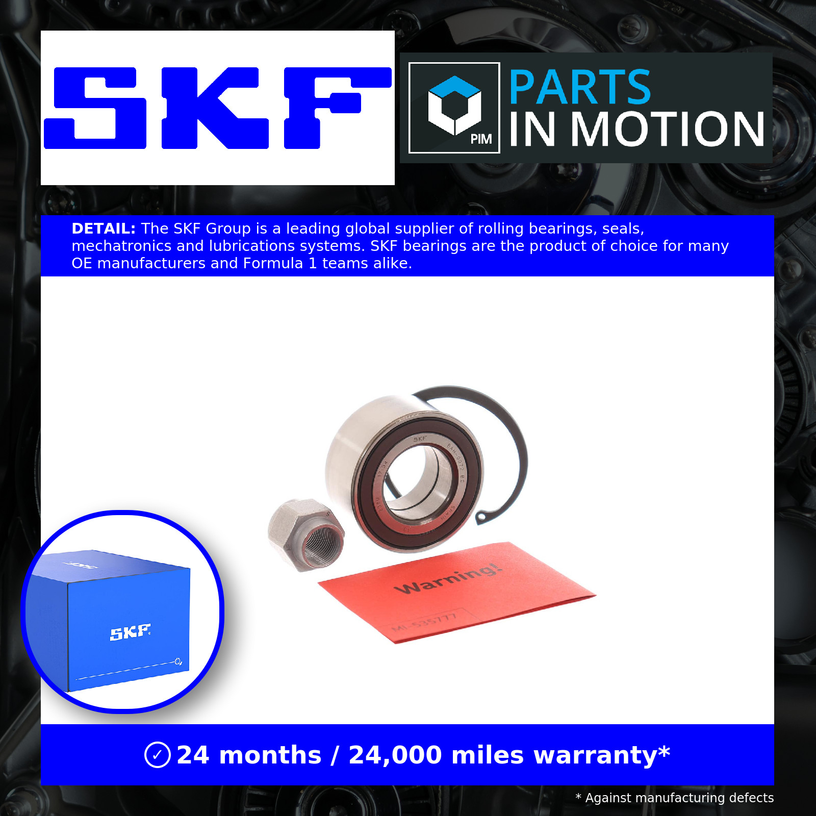 Wheel bearing VKBA 3657 SKF for CITROËN PEUGEOT DS - Image 18