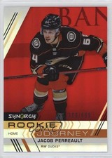 2022 Upper Deck Synergy Rookie Journey Red Home /499 Jacob Perreault #RJ-3 0h56