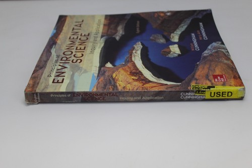 Principles of Environmental Science 8th Edition Book - Picture 4 of 4