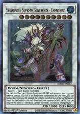 YGO 2021 Burst of Destiny Swordsoul Supreme Sovereign Chengying BODEEN042 1st Ed