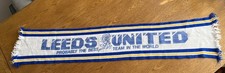 Vintage 1980s scarf Leeds United Probably the Best Team in the World LUFC