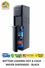Brand New Primo Water Bottom Loading Hot & Cold Water Dispenser Black 601088-C