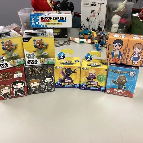 NEW Game of Thrones, Marvel, Star Wars Blind Box Lot Of 8 Vinyl Figures