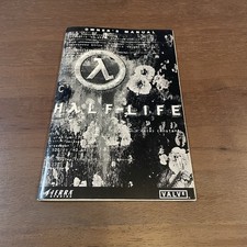 Half-Life Owners Manual Vintage 1998 Original Release Valve