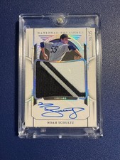Noah Schultz 2024 Patch Auto /25  Panini National Treasures PMS-NS White Sox