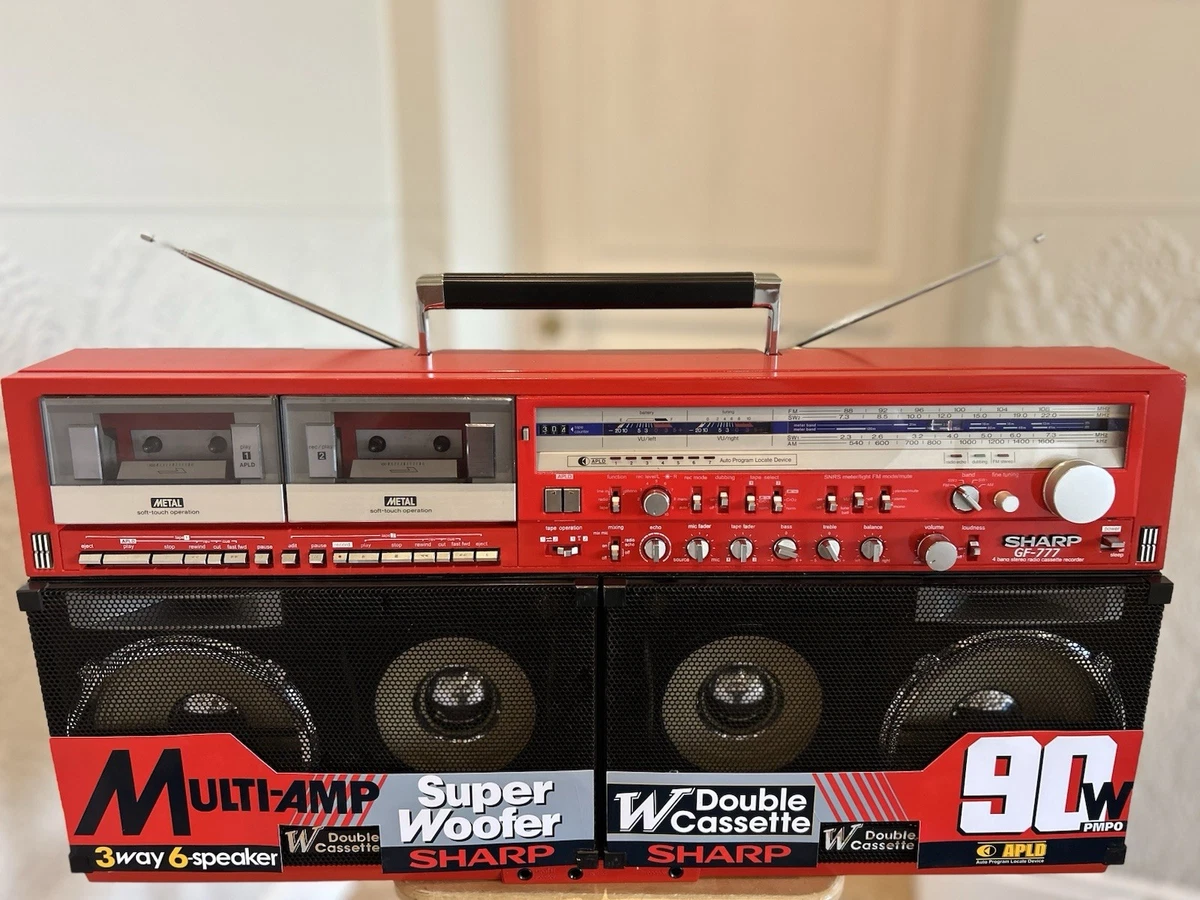 SHARP GF-777 ラジカセ Sharp Gf 777 | eBay