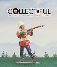 LEAD SOLDIER - BRITISH ARMY QUARTERMASTER - ZULU WARS BRITAINS SIZE 318