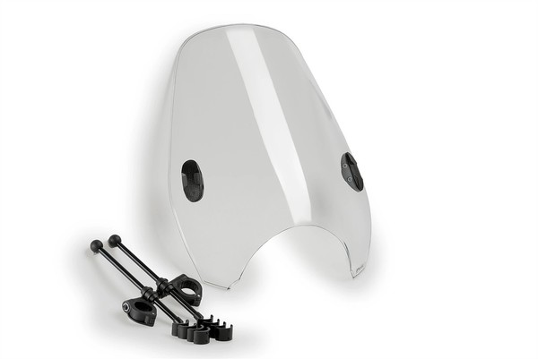 Puig Custom 2 Lenker-Scheibe Klar Yamaha XV 535 Virago 1988-1995-image