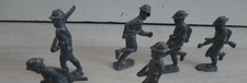 1930's-1940's Unbranded World War 1 Doogh Boy Lead Toy Soldier Lot of 6
