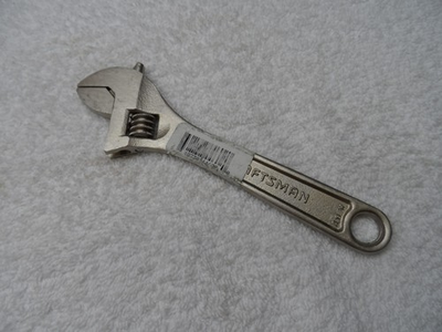 #ad Craftsman 6quot; Adjustable Wrench NOS made in USA Part # 44602 sticker $73.95