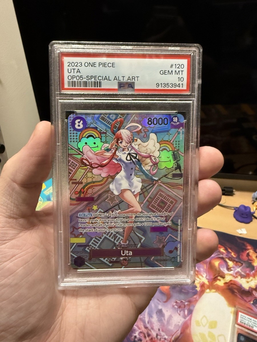 One Piece Uta OP02-120 Awakening of the New Era Secret Rare Foil