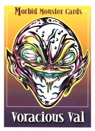 1999 Morbid Monster Trading Cards / You Choose #s 1 - 45 / bx34 - Picture 32 of 50