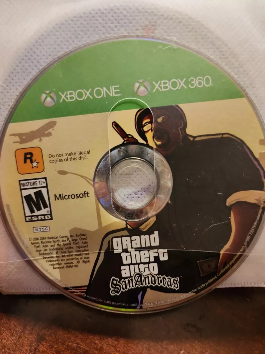 Grand Theft Auto: San Andreas, Rockstar Games, Xbox 360