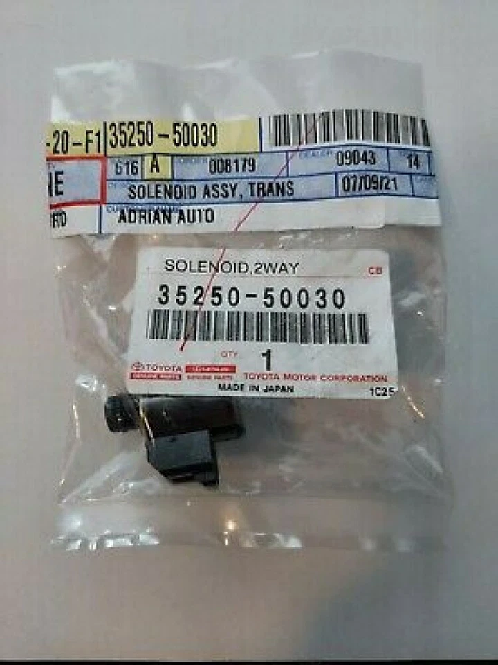 Toyota Lexus GENUINO OEM TRANSMISIÓN SOLENOIDE CONJUNTO 4RUNNER 35250-50030 Foto 2 de 4