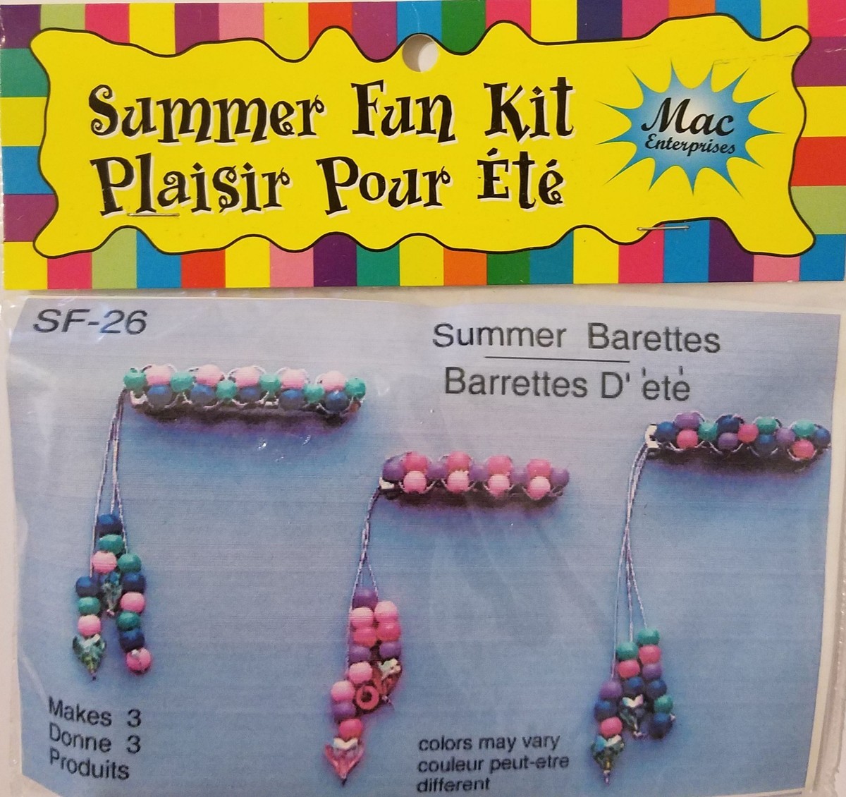 Conair | Barrettes | Vintage Beaded Barettes Beaded Barrettes — Crown Me Crafty main image 4