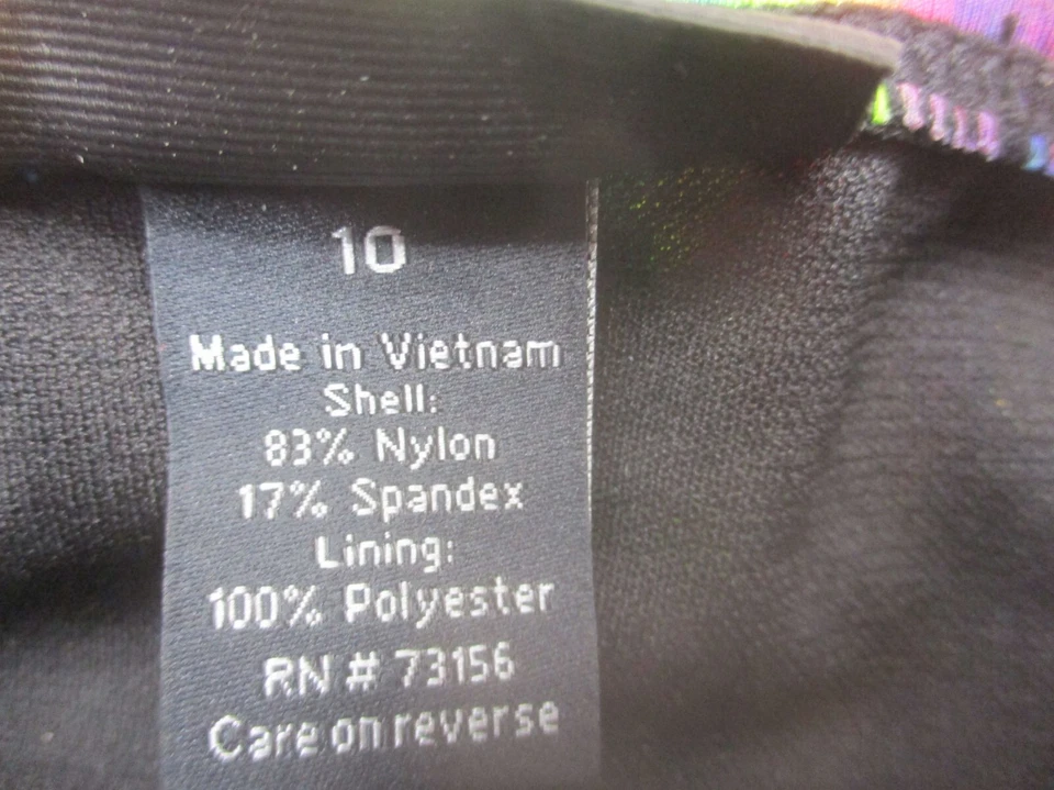 Apt.9 размер 10 женщин многоцветный заниженной быстро сухой хипстер бикини низ 7B - Изображение 4 из 4