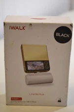 iWALK 3350mAh Rechargeable Docking Battery for USB-C Phone BLACK