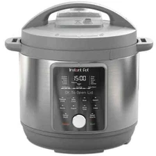 Instant Pot 6Qt Duo Plus 9-in-1 Whisper-Quiet Steam Pressure Cooker, 112-0169-01
