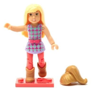 Mega Construx American Girl Spring Plaid Cowgirl Series 2 Mini Figure DXW92
