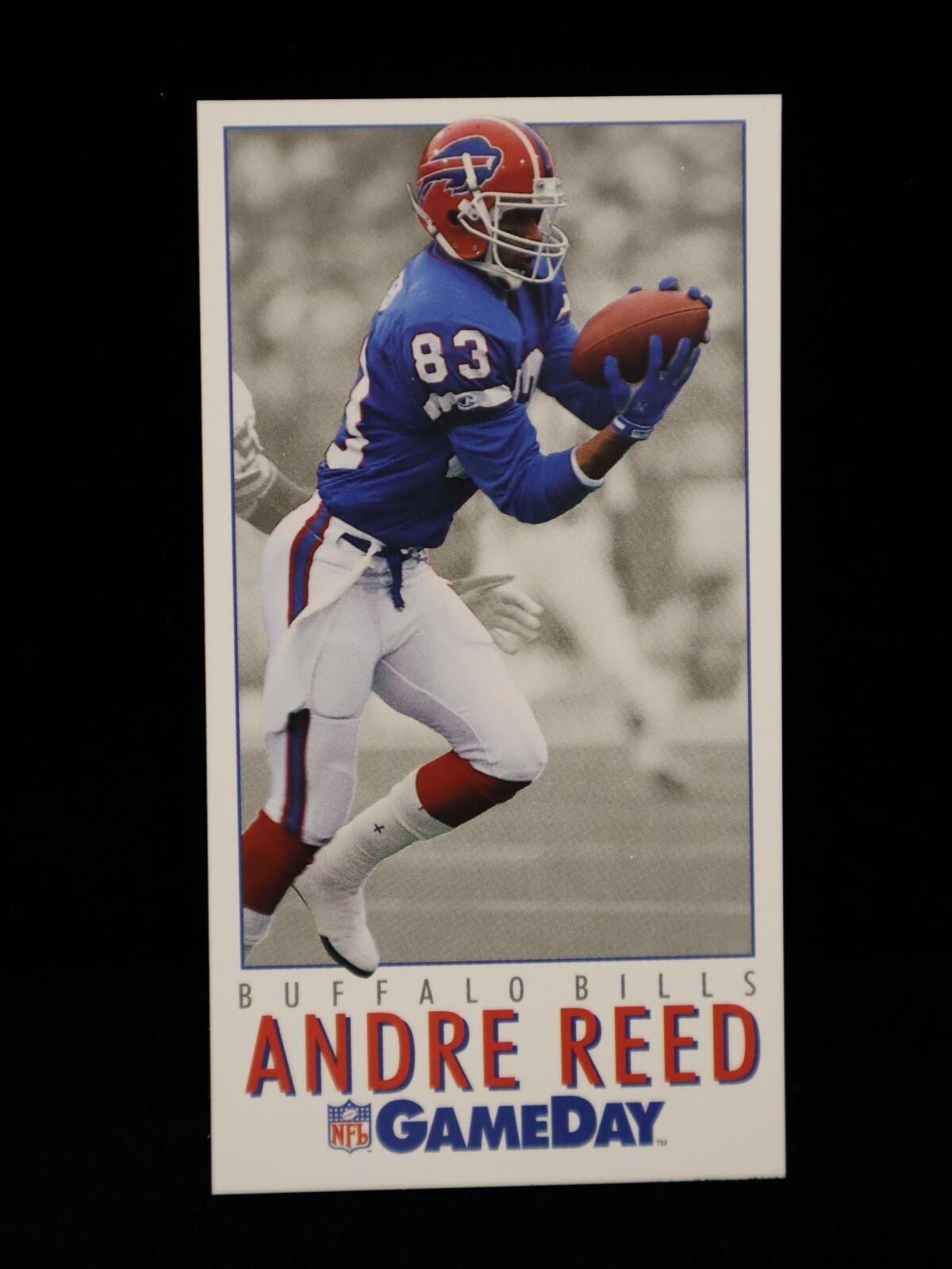 1992  Andre Reed   Buffalo Bills  GameDay Card  #210