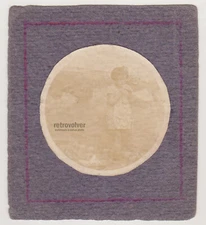 A Memory Inside The Oval - Faded Portrait Of Girl Early 1900s Mounted Old Photo