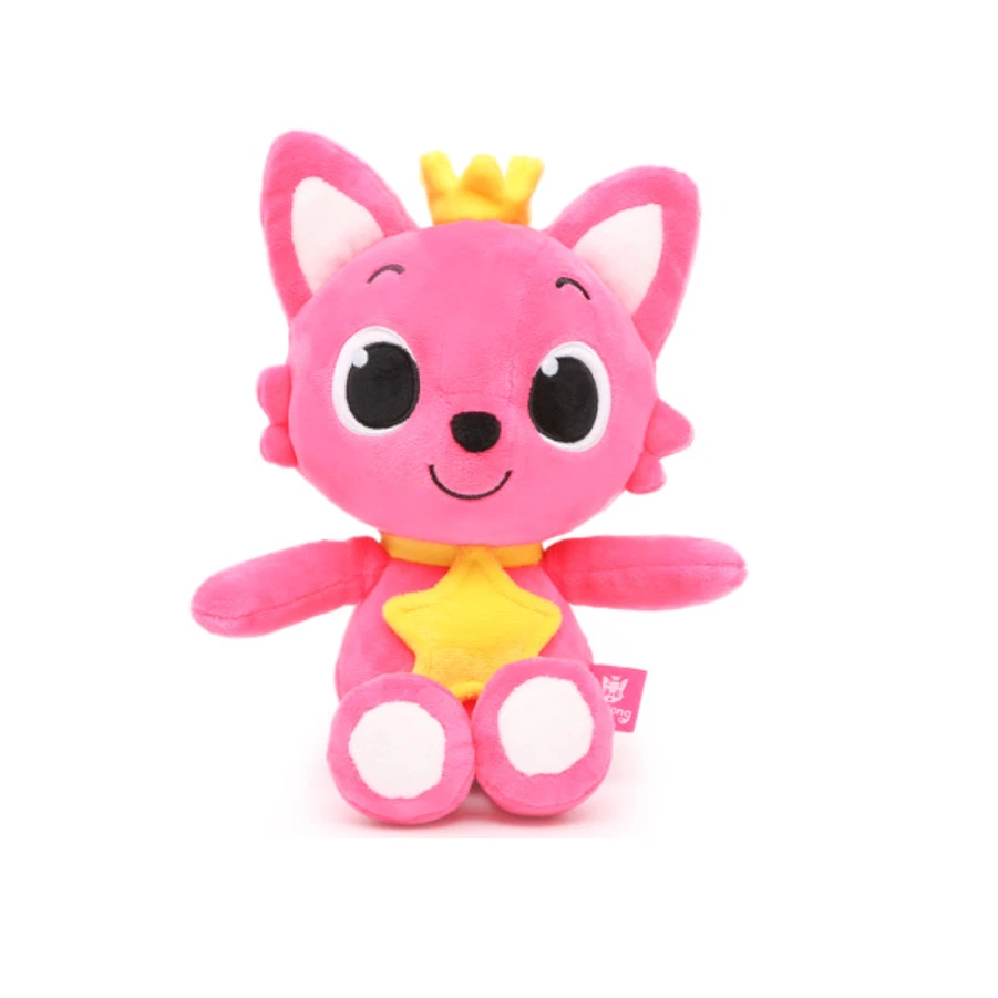 De.Car2-Pinkfong Peluche Longueur 30 cm avec Chanson Originale