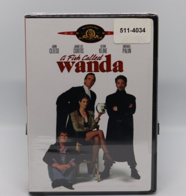 A Fish Called Wanda (DVD, 1988) New Sealed John Cleese Jamie Lee Curtis