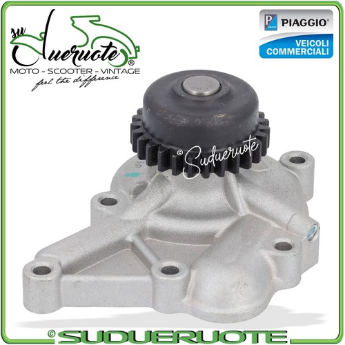 Pompa Acqua con Guarnizione per Piaggio Porter 1200 Diesel 2011-2015 D120 Maxxi - Foto 19 di 24
