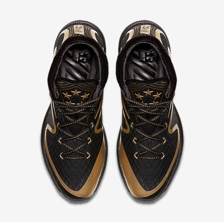 Nike Field General Trainers NFL Super Bowl 50 Black Gold 824471