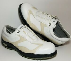Ecco HydroMax White Golf Shoes 