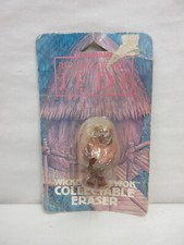 Vintage 1983 Star Wars Return of the Jedi Wicket the Ewok Collectible Eraser