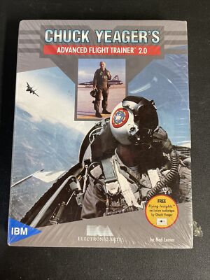 NEW Sealed IBM Chuck Yeager's Advanced Flight Trainer 2.0 FAST USA SHIPPING!