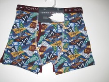 Tommy Hilfiger Boy's M 8-10 2 Pk Cotton Knit Boxer Brief Shorts Underwear 24-25"