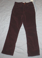 Women's High-Rise Corduroy Bootcut Jeans - Universal Thread Burgundy size 0