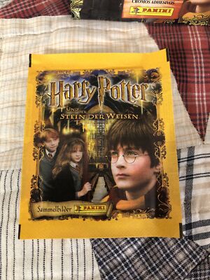 HARRY POTTER AND THE PHILOSOPHERS STONE PANINI STICKER PACK 2001 Granger Weasley