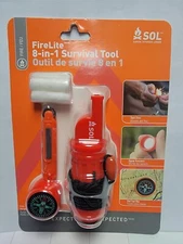 SOL Fire Lite 8-in-1 Survival Tool