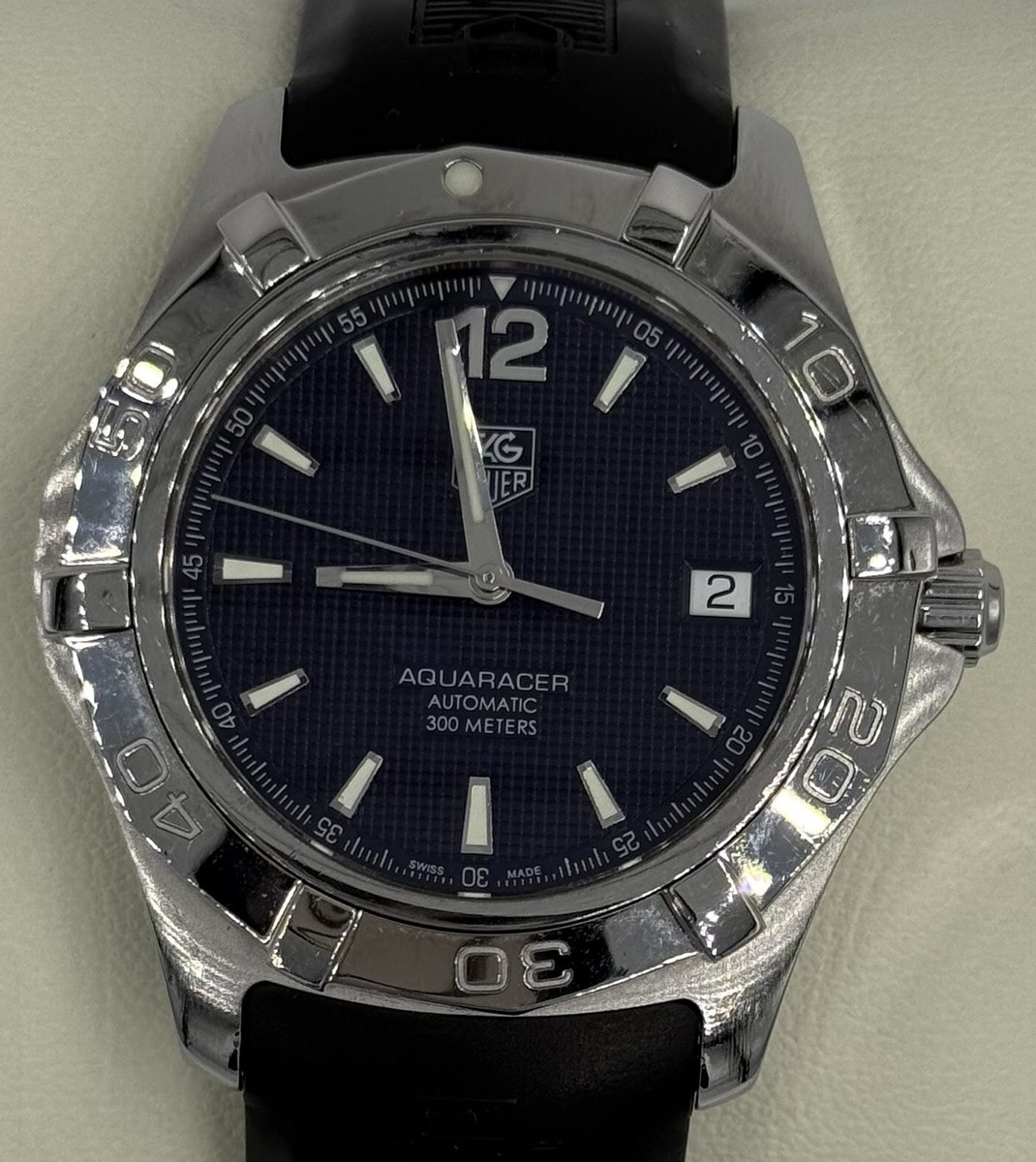 TAG Heuer　タグホイヤー アクアレーサー WAF2110 自動巻 SS TAG Heuer - Aquaracer WAF2110-BA0806 | eBay