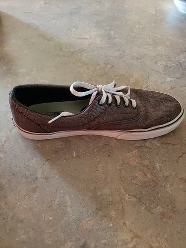 vans herringbone black