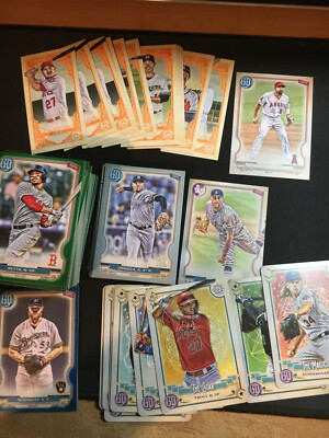 2020 Topps Gypsy Queen Parallel, Inserts, Fortune PYC Baseball (You Pick Card)