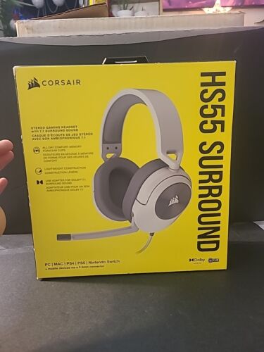 Corsair HS55 Surround Wired Gaming Headset Xbox /PlayStation (X) Damaged Box