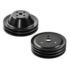 For Sbc Chevy 283 350 400 Swp Short Water Pump Pulley Crankshaft 23 Groove For Sbc Chevy 283 350 400 Swp Short Water Pump Pulley Crankshaft 23 Groove