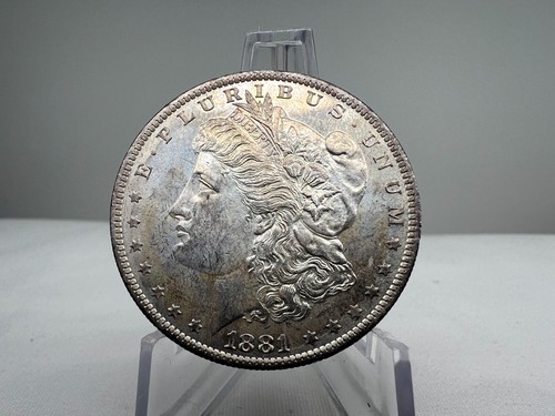 1881-O Morgan Silber Dollar